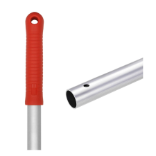 SELMOP Alumínium felmosónyél csiszolt piros 130cm takarító és háztartási eszköz
