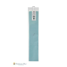  Selyempapír, 50x76cm, 21g, azúr tengerzöld mintás csomagolópapír