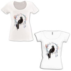  Selymesmadár - Mély kivágású & Csónaknyakú Női Póló