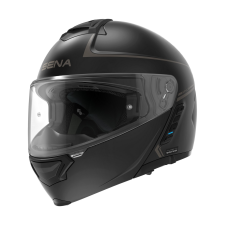 Sena Impulse felnyitható motorkerékpár sisak Mesh headsettel matt fekete bukósisak