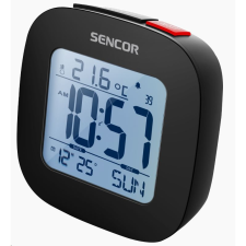 Sencor SDC 1200 B ébresztőórás rádió hőmérővel fekete (SDC1200B) ébresztőóra
