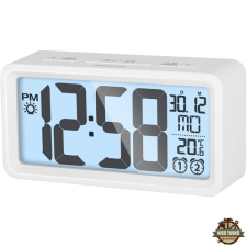 Sencor SDC 2800 W fehér digitális ébresztőóra hőmérővel ébresztőóra