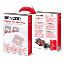 Sencor SVC 660/670 Mikroszálas porzsák (5db / csomag) (SVC 660/670) porzsák