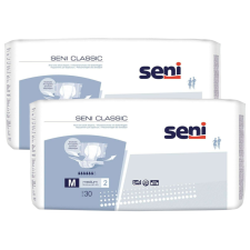 Seni Classic Medium 2 Felnőtt pelenka 75-110cm (2x30db) gyógyászati segédeszköz