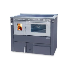 Senko C-35 (35 kW) tűzhely központi fűtéshez sütővel, antracit (Sparhelt) tűzhely