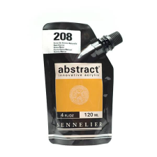 Sennelier Abstract akrilfesték, 120 ml - 208, raw sienna akrilfesték