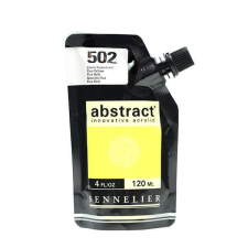 Sennelier Abstract akrilfesték, 120 ml - 502, fluo yellow akrilfesték