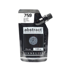 Sennelier Abstract akrilfesték, 120 ml - 759, mars black akrilfesték