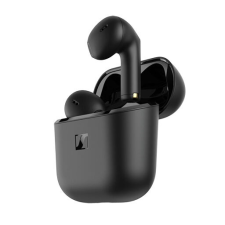Sennheiser ACCENTUM OPEN BLACK nyitott Bluetooth fülhallgató, Fekete fülhallgató, fejhallgató tok