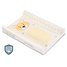 Sensillo pelenkázó lap merev 2 oldalú Safety System 70cm Maci bézs pelenkázó matrac