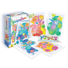 SENTOSPHERE Gyermek festőkészlet - Mini Aquarellum Unicorns kreatív és készségfejlesztő