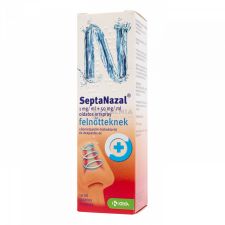 Septanazal 1 mg/1 ml+50 mg/1 ml oldatos orrspray felnőtteknek 10 ml gyógyhatású készítmény