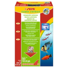 Sera Aktív Szén - akváriumi szűrőanyag (250g akvárium vízszűrő