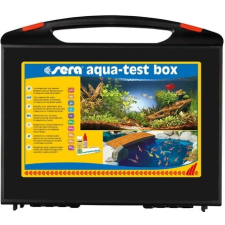 Sera Aqua-Test Box (Cl; pH; gH; kH; NH4/NH3; NO2; NO3; PO4; Fe) akvárium dekoráció