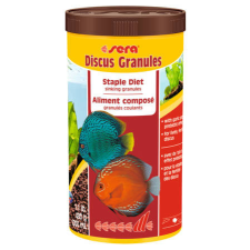 Sera Discus Granulat - granulatum táplálék díszhalak részére (1000ml) nature haleledel