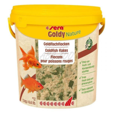 Sera Goldy Nature 10L 2Kg Aranyhaltáp (32290) Gazdaságos Kiszerelés haleledel
