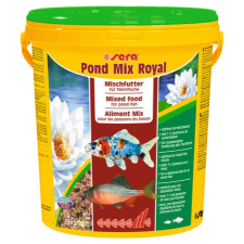 Sera Pond Mix Royal - táplálék (kerti tavakba) díszhalak számára (21l) haleledel