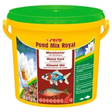 Sera Pond Mix Royal - táplálék (kerti tavakba) díszhalak számára (3800ml) haleledel