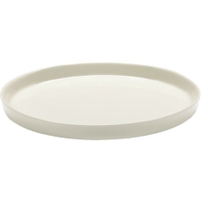 Serax Sekély tányér magas peremmel, Serax Cena Ivory 22 cm tányér és evőeszköz