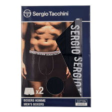 Sergio Tacchini Férfi Pamut Boxeralsó - 2 db - XXL férfi alsó