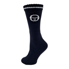  Sergio Tacchini pamut sportzokni - 3 pár/csomag - fekete - 39-42 férfi zokni