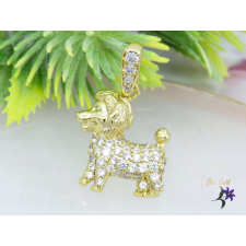  Serona kutyusos medál-14K medál