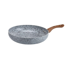 Serpenyő Oliver Voltz Siena OV51319J28, 28 cm, Márvány bevonat, Indukciós, Szürke edény