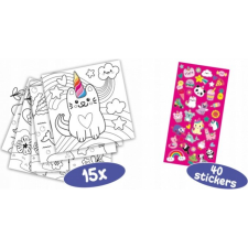 SES Creative 00111 színező oldal és könyv Kifestő szett ( ) kreatív és készségfejlesztő