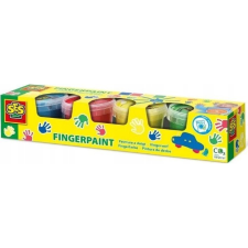 SES Creative 00391 lemosható ujjfesték Kék, Vörös, Sárga, Zöld ( ) kreatív és készségfejlesztő