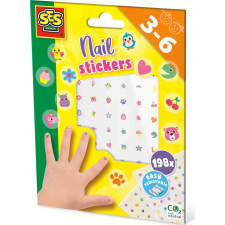 SES Creative 14044 körömmatrica 198 db Többszínű ( ) kreatív és készségfejlesztő