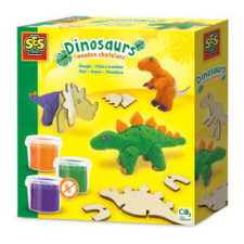 SES : Dinoszauruszos gyurmajáték kreatív és készségfejlesztő