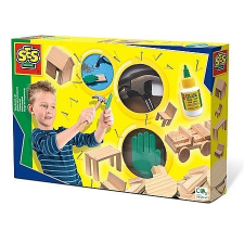 SES fa barkácskészlet (44342) barkácsolás, építés