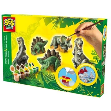 SES Gipsz tripla - dinoszauruszok kreatív és készségfejlesztő