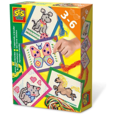 SES Már tudok hímezni készlet  Ajánlott 3-6 éves korig lányoknak (49106) kreatív és készségfejlesztő