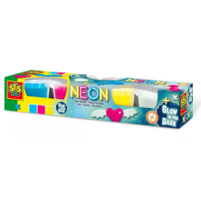  SES Neon gyurma 4x90gr gyurma