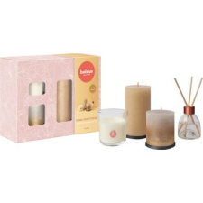 Set Bolsius, Home sweet home, darčekový, 3 sviečky + difúzer, vonný, vanilka karácsonyi dekoráció