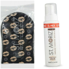  Set pentru autobronzare profesionala ST MORIZ cu Spuma Dark 300 ml si Manusa