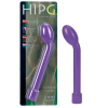 Seven Creations Hip-G Purple G-Spot Vibe vibrátor, bőrbarát anyagból készített, áramvonalas kialakítású, lekerekített fejű