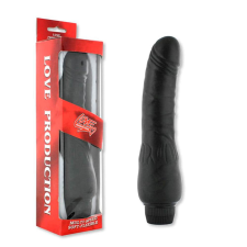 Seven Creations Love - Perfect Pleasures fekete vibrátor, kiváló minőségű anyagból készített, re vibrátorok