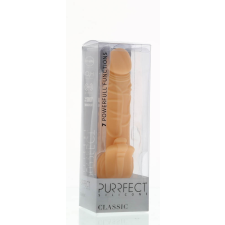 Seven Creations PURRFECT SILICONE CLASSIC 7INCH FLESH vibrátorok