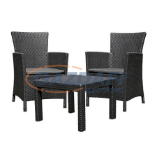  Sg-Allibert Rosario Kerti bútor szett, grafit/hűvös szürke kerti bútor