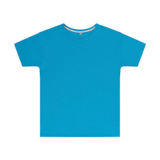 Sg Csomag akciós póló (minimum 3 db) Gyerek rövid ujjú póló SG Kids&#039; Perfect Print Tagless Tee -128 (7-8/L), Türkizkék gyerek póló