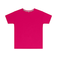 Sg Csomag akciós póló (minimum 3 db) Gyerek rövid ujjú póló SG Kids&#039; Perfect Print Tagless Tee -140 (9-10/XL), Sötét rózsaszín gyerek póló