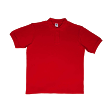 Sg Férfi galléros póló rövid ujjú SG Cotton Polo - XL, Piros férfi póló
