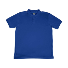 Sg Férfi galléros póló rövid ujjú SG Poly Cotton Polo - 3XL, Király kék