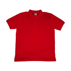 Sg Férfi galléros póló rövid ujjú SG Poly Cotton Polo - 3XL, Piros