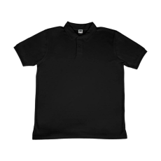Sg Férfi galléros póló rövid ujjú SG Poly Cotton Polo - 5XL, Fekete