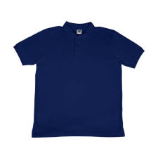 Sg Férfi galléros póló rövid ujjú SG Poly Cotton Polo - M, Sötétkék (navy) férfi póló