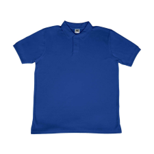Sg Férfi galléros póló rövid ujjú SG Poly Cotton Polo - S, Király kék férfi póló