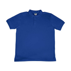 Sg Férfi galléros póló rövid ujjú SG Poly Cotton Polo - XL, Király kék